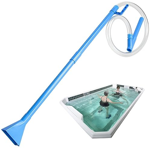 Oberirdischer Poolstaubsauger | Poolsauger für eingelassene Pools - Tragbarer Jet-Pool-Staubsauger, Unterwasserreiniger, zur Befestigung am Gartenschlauch für oberirdische Pools, Spas und Povanjer