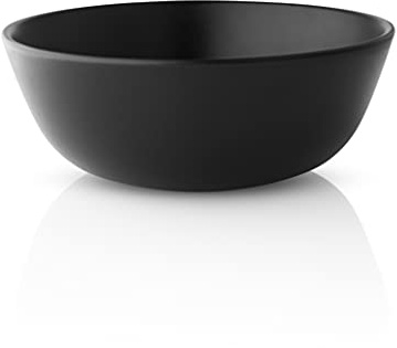EVA SOLO | Nordic Kitchen Schüssel 0,5l Ø16cm | Spülmaschinen- und mikrowellengeeignet | Schwarzes Steinzeug | Dänisches Design und Funktionalität | Werkzeuge Küchenhelfer und Zubehör