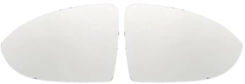 Spiegelglas Ersatz Linkes Und Rechtes Beheiztes Außen-Weitwinkelspiegelglas Für VW Für Golf 7 VII MK7 MQB 5G 2013–2019 Außenspiegel Glas (Farbe : Left and right)