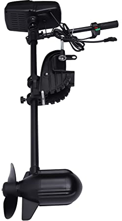 1 400 W elektrisk utombordsmotor elmotor, 48 V borstlös båtmotorer, elmotor fiskebåtsmotor, justerbart fäste, utbredd inom fiske