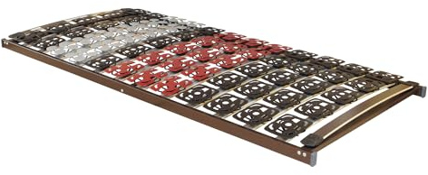 BeCo Lattenrost, Mediflex Modul NV, 100 x 200 cm, vollflächiger Tellerrahmen, Made in Germany, 100 Nächte Probeschlafen