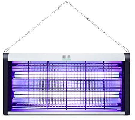 Lámpara antimosquitos Choque eléctrico Lámpara antimosquitos Silencio Restaurante sin radiación Lámpara para Matar Moscas para el hogar Repelente de Mosquitos para Interiores atrapamoscas (Color: 5w