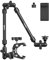 SMALLRIG Brazo Mágico de 22 con Abrazadera, Soporte para Teléfono Adjustable, Soporte Flexible para Cámara de Escritorio y Abrazadera, para Luz, Cámara Web, Micrófono, Cámara de Acción - 4766