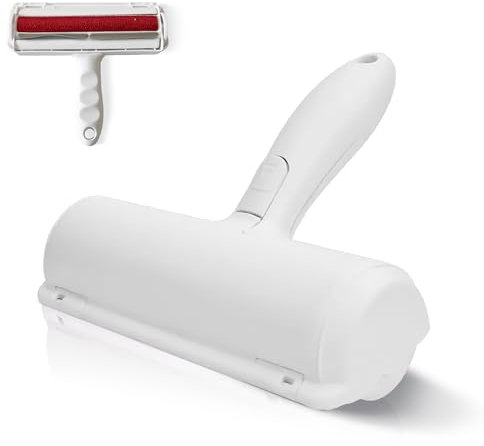 My pet shop Pet Hair Remover and Lint Roller for Clothing, Furniture, Fabrics, Carpet, Stairs, bedding and Sofa, Resuable and Portable Removal Brush, Removes Cat and Dog Animal Hair-Fur, Easy to Clean