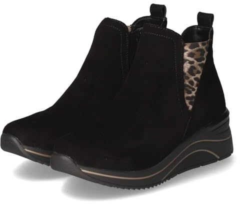 Remonte Dam D0T75 Chelsea Boots, svart, 40 EU, svart, 40 EU
