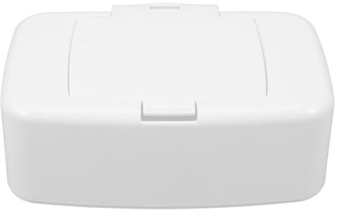 MAGICLULU Wischbehälter Nachfüllbar Feuchttücher Box Mit Einhandspender Tragbarer Wischspender Für Babyzimmer Küche Badezimmer Wohnzimmer Schublade Und Unterwegs 17.00 X 10.50 X 6.00 Cm