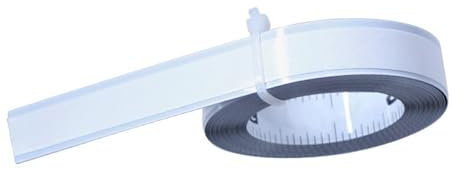 Morain Upgraded Adhesive Tape Measure Easy to Use Tape Measure with Clear Scale Convenient Tool Carbon Steel Tape
