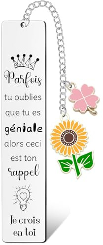 JRZDFXS Marque-Page pour Meilleure Amie -Cadeau Femme Anniversaire- Idée Cadeaux Original pour Femme - Cadeau pour une Amie- Cadeaux d'Anniversaire et Calendrier de l'Avent (2)