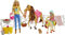 Barbie FXH15 - Reitspaß Spielset (blond), Chelsea, Pferd und Pony, Puppen Spielzeug ab 3 Jahren