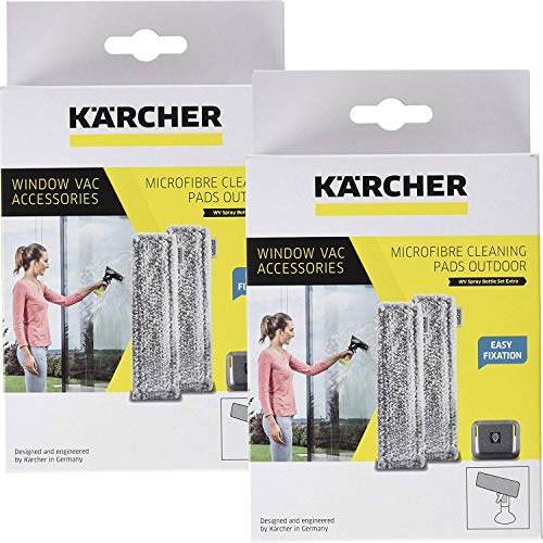 Kärcher - Limpiaparabrisas de microfibra para Window Vac (exterior), 2 unidades