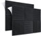 Wemk Panneaux de Mousse Acoustique, Lot de 12 Panneaux Acoustique Ignifuges Autocollante, Mousse Anti Bruit, pour Podcasting, Studio d'enregistrement, Bureaux, 30 x 30 x 2,5 cm