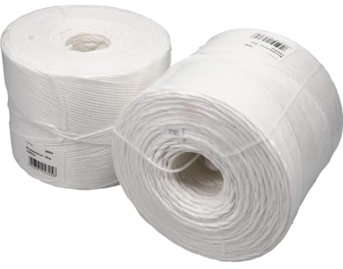 GarPet Bindegarn 1000m Gartenschnur Pflanzschnur Bindeschnur Schnur Garn Pressengarn Paketschnur PP Polypropylen Kordel Packschnur Erntegarn