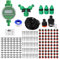 ROFMAPLE 197ft /60m Irrigation System, Drip Irrigation Kit with Automatic Water Timer Distribution Tubing Hose Greenhouse Watering Systems Mist Irrigation System for Garden, Patio, Greenhouse, Lawn
