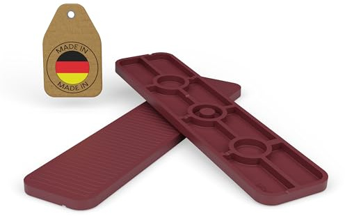 FUX 100 Verglasungsklötze Abstandshalter Kunststoff Unterlegplatten 100x24 | Universell Einsetzbar, Exakter Ausgleich, Rutschfester Halt, Enorm Belastbar, Made in Germany
