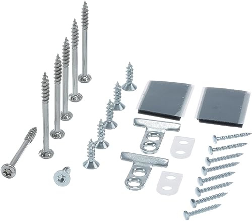 Kit de montage porte bois lave-vaisselle disparition totale compatible avec Bosch Siemens Neff Gaggenau 00618833 Fabriqué en Allemagne