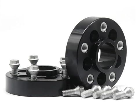 Spurverbreiterungen Für VW T5 T6 2 Stück 20/25/30/35/40/45/50mm PCD 5x120 CB 65mm Aluminium-Radabstandshalter-Adapter Distanzscheiben (Color : 2PCS 40mm)