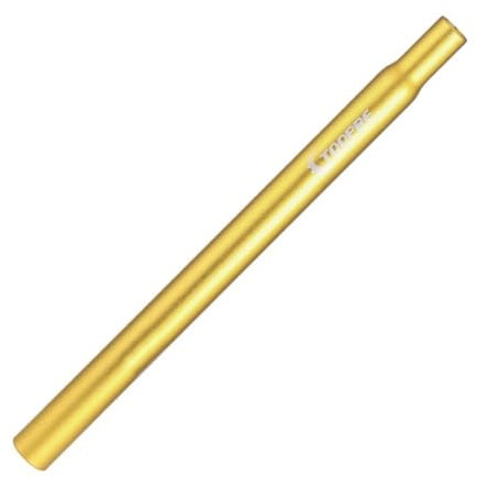 QAINKUN SattelstüTze MTB Sattelstütze 25,4 27,2 28,6 30,8mm 350 450mm Aluminium Legierung Sitz Rohr Lange Fixed Gear Sattelstütze Verlängerung Fahrrad Teile SattelstüTzen(A-Gold 28.6-350)