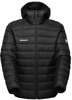Mammut Crag IN Hooded Jacket Men | Outdoor Winterjacke für Herren mit Kapuze, Warm | Schwarz, XXL