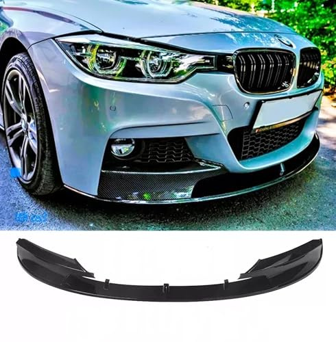 Auto Perfectionists UK Front Splitter Spoiler Compatible With BMW 3 Series F30 F31 2011-2019 M Sport ABS Carbon Fibre