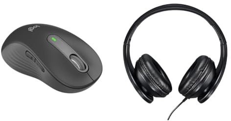 Logitech Signature M650 L & Acer Headset AHW115 - (integrated mic,
