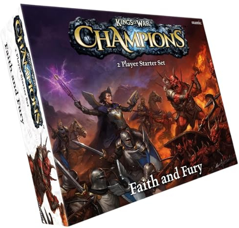 mantic Games, Kings of War Champions: Faith & Fury 2-Player Set