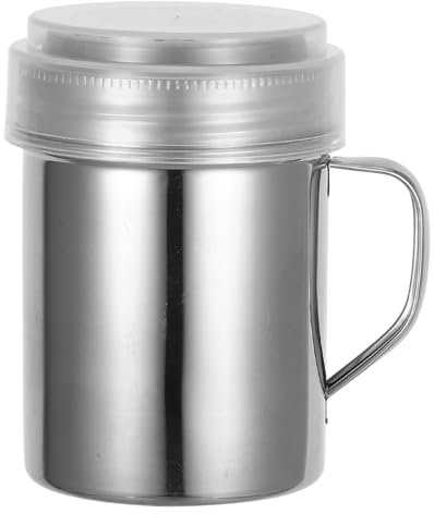 CLISPEED Espolvoreador Inoxidable con Mango para Especias Tamizador de Cocina para Matcha y Cacao
