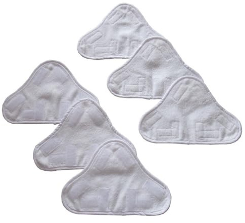 NEIQIUWING Para mopa de vapor de fibra, paño triangular, color blanco