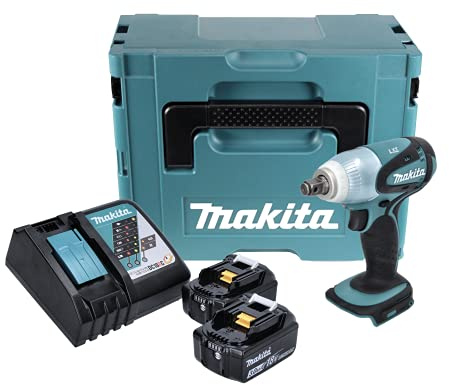 Makita DTW 251 RFJ 18 V batteria avvitatore a percussione 230 NM in MAKPAC incl. 2 X BL 1830 3,0 AH batteria e caricabatteria dc18rc