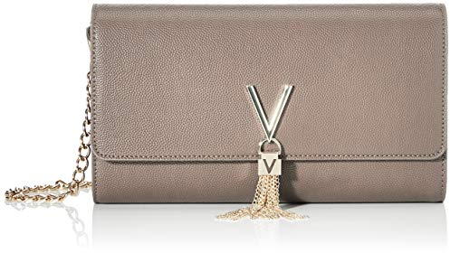 Valentino Unisex Divina Handbag, Taupe