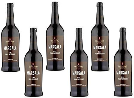 Sicilia Bedda - Pellegrino Marsala Fine Italia Particolare Semisecco Doc 75 Cl (6 Bottiglie da 75 Cl.)