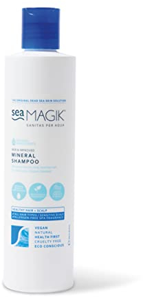 Sea Magik - Salicylic Acid Shampoo for Psoriasis & Itchy Scalp Relief, Soothing Antibacterial Seaweed Treatment for Medicated Conditions Like Folliculitis, Eczema & Scalp Acne, Cruelty-Free (300ml)