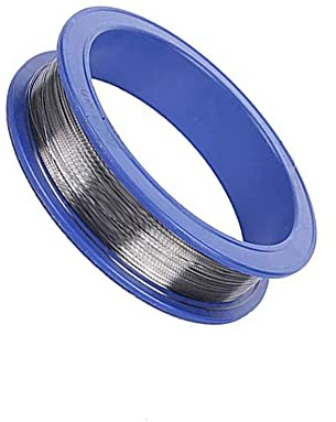 XMRISE Wolfram Fine Draht Filament Wolfram 99,95% Wolframrolle Metallspule Hohe Reinheit Rohstofflänge 1m,Diameter 1mm
