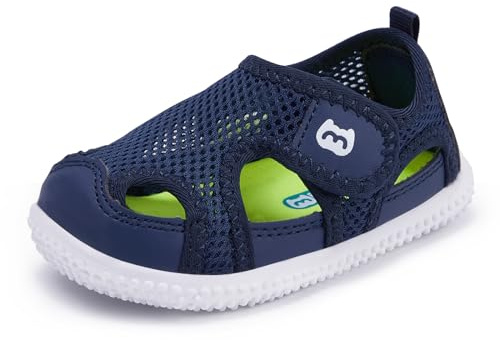 Baby Walking Shoes Boy Girl First Walker Sneakers Non-Slip 6 9 12 18 24 Months Navy Size 12-18 Months Infant