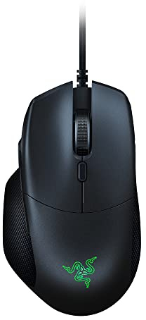 Razer Basilisk Essential - Ratón para Videojuegos, Sensor óptico de 6400 dpi, iluminación Croma RGB, 7 Botones programables, interruptores mecánicos, Color Negro clásico