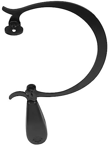 Cadre de Scie pour Bijoutiers, Cadre de Scie à Chantourner incurvé en Alliage avec Poignée Noire Outils D'artisanat pour la Décoration, les Loisirs, le Traitement de L'artisanat,