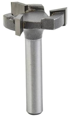 Spoilboard-Oberflächenfräse Fräser Router Bit Oberflächenbehandlung Holz 1 Stück 6mm CNC Spoilboard Hartmetall grau Sperrholz Kompaktplatte