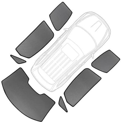 ZSHYTWE Frontscheibe Sonnenschutz Für Mercedes Für Benz A-Klasse Fließheck W169 2004-2011 Auto Sonnenschutz Vorne Hinten Seitenfenster Sonnenschutz Sonnenschutz Blenden(7pcs6)