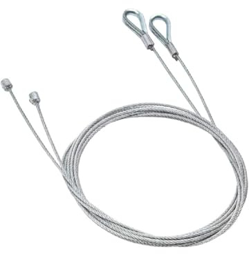 Cardale Canopy Garage Door Pattern Cones, Cables & Roller Spindles (CD Pro Pulley Cables)