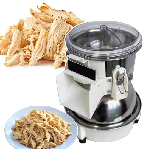 asdchZen Macchina Elettrica per Carne Macinata, Tritacarne Automatico per Pollo E Manzo Sminuzzato per Uso Domestico E Commerciale