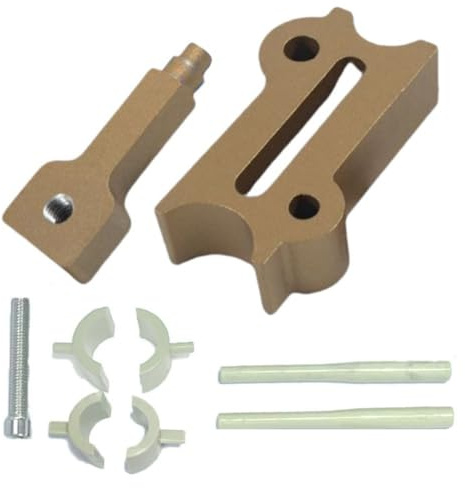 Homeponnew Set di strumenti per la riparazione di tubi dell'acqua a caldo, compatibile con tubi in PPR e PE, kit di fissaggio per perdite per impianti idraulici domestici, include aste resistenti alle