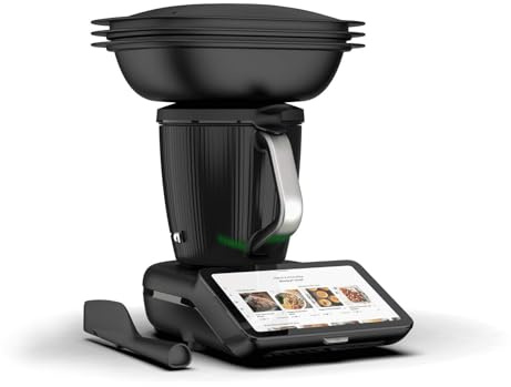 Vorwerk Bimby TM7 ORIGINALE – Robot da Cucina Multifunzione 20+ in 1 con Schermo Touch 10, Cookidoo®, Boccale Isolato, Varoma 6,8L – Assistenza e Garanzia