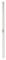 Serrure en applique 2 points Styl Barr CAVERS ISEO pour cylindre profilé - L.3 m Blanc - 40003000