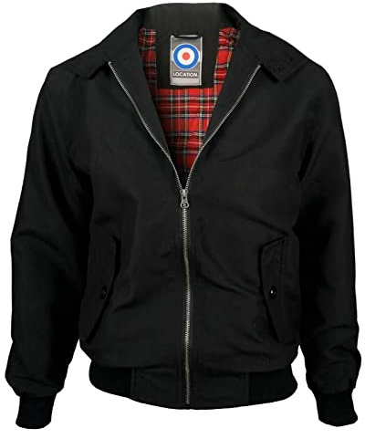 Location Tartan Lining Harrington Jacket