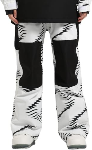 GSOU SNOW Mens Snowboard Pants Womens Snow Ski Pants Waterproof