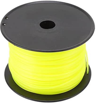 Fockety Trimmer Line, Low Noise 3mm Spool Heavy Duty Design Long Lasting Nylon Trimmer Line for Black and Decker (168m/183.73yd)