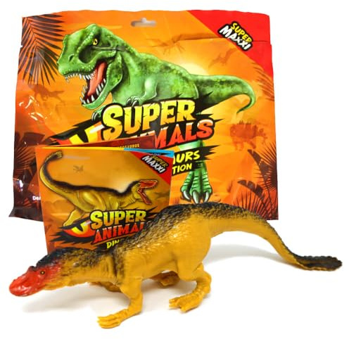 Generisch DeAgostini Super Animals - Dinosaurs Edition - Sammelfigur Dino - Auswahl (Figur 16. Dryptosaurus Aquilunguis)