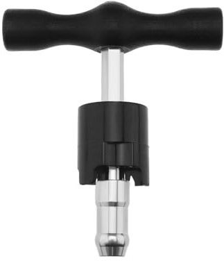 YINETTECH T-Calibrator Pipe Reamer Metal Reamer Calibrator Tool Reamer Whole Circle Accessory Handle for Aluminum Tube and Plastic PE PPR Expander 16-20MM