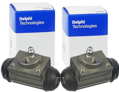 2x Delphi Radbremszylinder 19mm | 2x LW80125 passend für Fiesta Fusion KA Puma Street