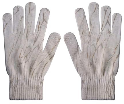 Touchscreen-Handschuhe – Vintage-Handschuhe Im Ethnischen Stil Mit Aquarell-Wellenmuster, Für Herren Und Damen, Strickhandschuhe, Warme, Bunte Handschuhe, Winter, Outdoor, Shopping, Sport, Touchs
