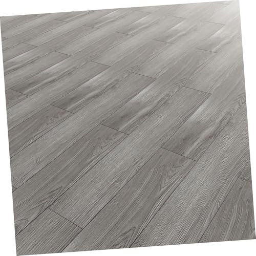 Toyvian 36pcs Self Adhesive Laminate Flooring Planks Floor Stickers for Home Kitchen Bathroom Made of Pvc Material Easy to Install